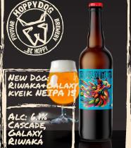 pivo New Dog On the Hop Riwaka Galaxy - NEIPA 15°