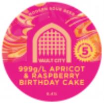 pivo 999g/L Apricot & Raspberry Birthday Cake