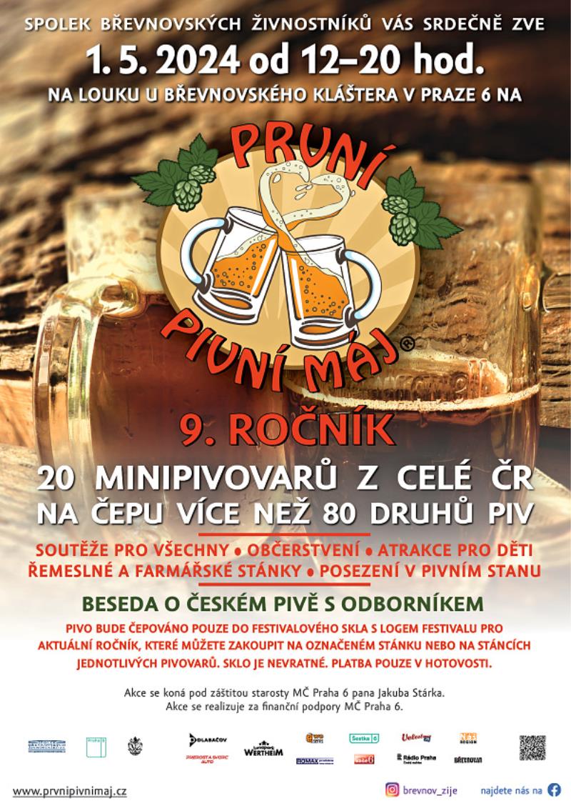 Festival minipivovarů První Pivní Máj - upoutávka