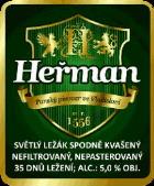 pivo Heřman světlý ležák 11,5°