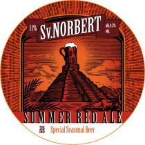 pivo Sv. Norbert Summer Red Ale 11°