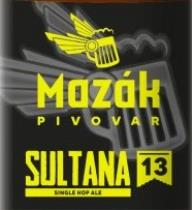 pivo Mazák Single Hop Ale Sultana 13°